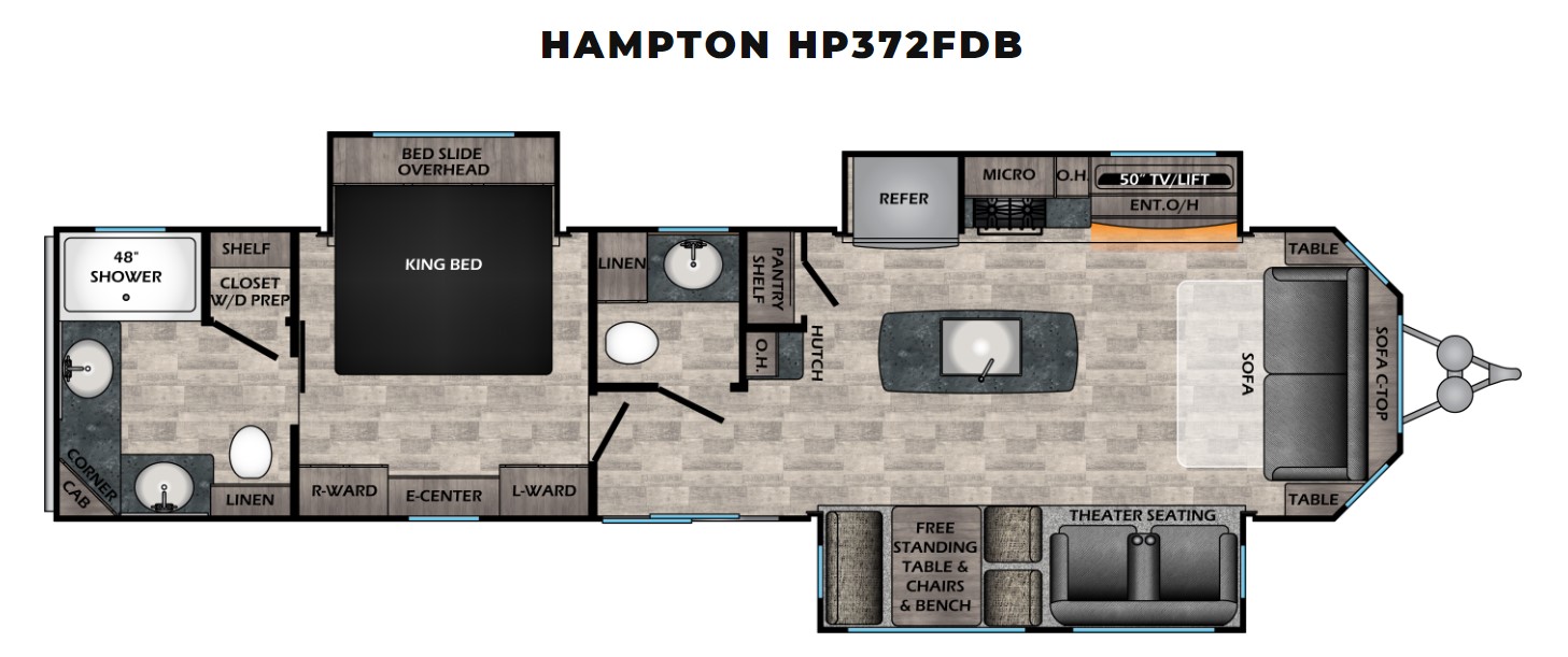 2024 CROSSROADS HAMPTON 372FDB